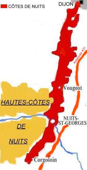 Vignobles des Hautes- Côtes De Nuits